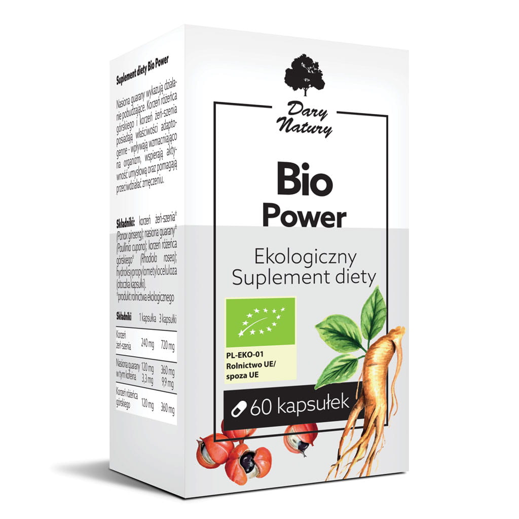 Bio Power - suplement diety, 60 kapsułek