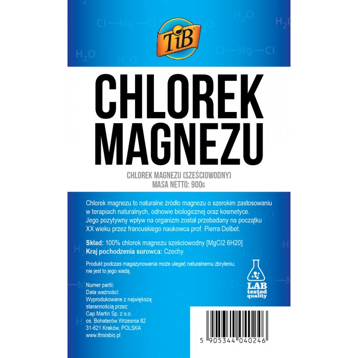 Chlorek magnezu - 900g