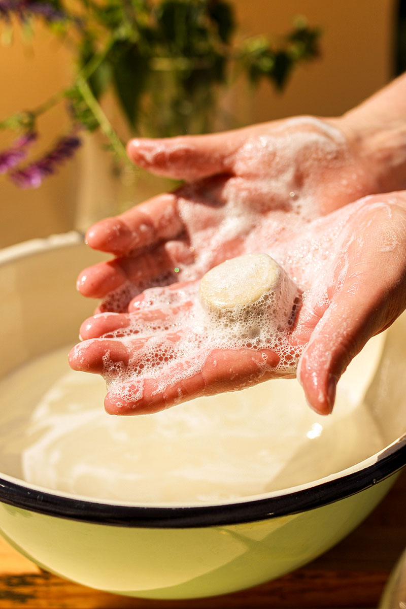 DZIEWANNOWA WŁOSOMYJKA szampon do włosów farbowanych, suchych, zniszczonych - obrazek 2